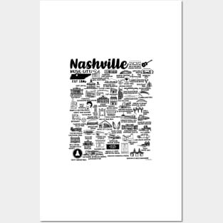 Nashville Tennessee Posters and Art